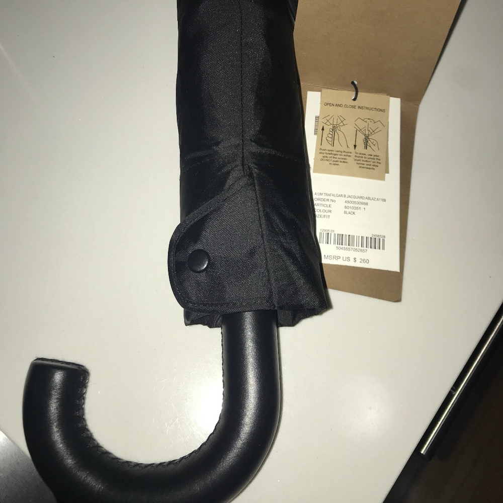 Burberry Kingdom Print Folding Umbrella